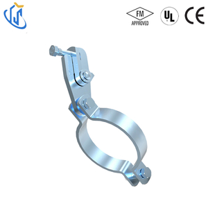 Pipe Clamp – UL/FM/CE Certified Electro-Galvanized Carbon Steel Seismic Sway Clamp for Fire Sprinkler Pipe