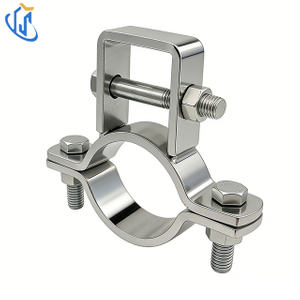 Electro-Galvanized Break-Screw Suspension Pipe Clamp