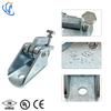 Heavy Duty Galvanized Steel Beam Attachment Connector Compatible with Strut Channel