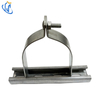 Galvanized Steel Seismic P-Clamp For 41x41mm Strut Channel MEP Support