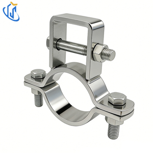 Electro-Galvanized Break-Screw Suspension Pipe Clamp
