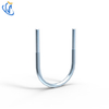 Zinc Plated Heavy Duty U-Bolt Pipe Anchor Clamp