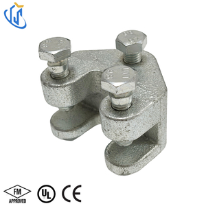 Heavy Duty Fixed Beam Clamp Fastener with Set Screw for Seismic Sway Bracing