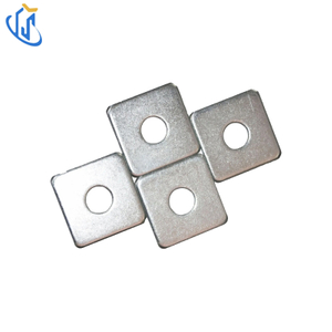 Galvanized Carbon Steel UTT7401 Square Washer For Strut Channel