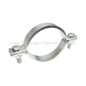 UL CE Certified Hot-Dip Galvanized Carbon Steel Pipe Clamp For 1/2 to 8 Inch Pipeline Suspension