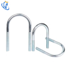 Zinc Plated Heavy Duty U-Bolt Pipe Anchor Clamp
