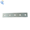 Multi-Finish Carbon Steel 5-Hole Flat Plate Bracket for Strut Channel