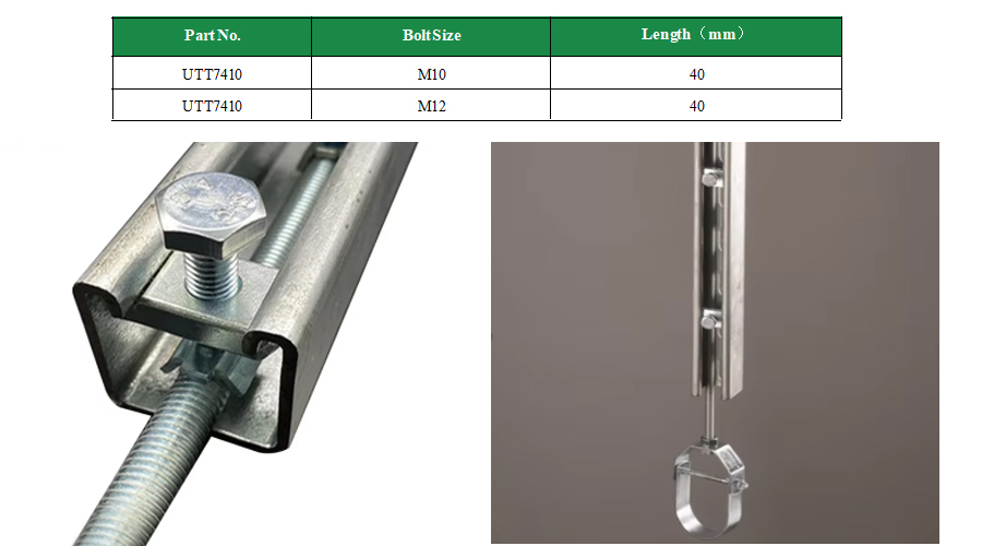 Anchor bolt for strut channel: specifications, installation and application