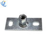 Electro Galvanized UTT70 Seismic Brace Connection Base Plate