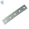 Multi-Finish Carbon Steel 5-Hole Flat Plate Bracket for Strut Channel