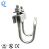 Galvanized Double U Pipe Clamp for Fire Sprinkler Seismic Sway Bracing