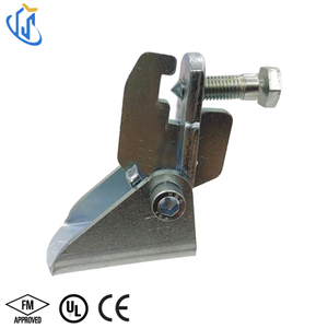 Heavy Duty Galvanized Steel Beam Attachment Connector Compatible with Strut Channel