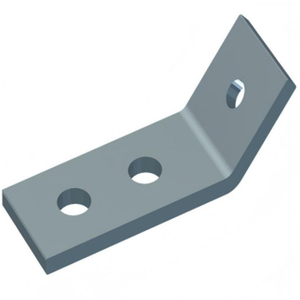 135&deg; 3-Hole Angle Connector for Strut Frames