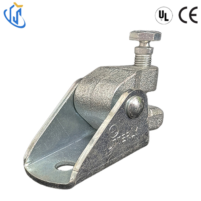 UL/CE Certified Electro-Galvanized Carbon Steel & Ductile Iron QT450 Seismic Sway Brace Structural Attachment for Fire Sprinkler Pipe