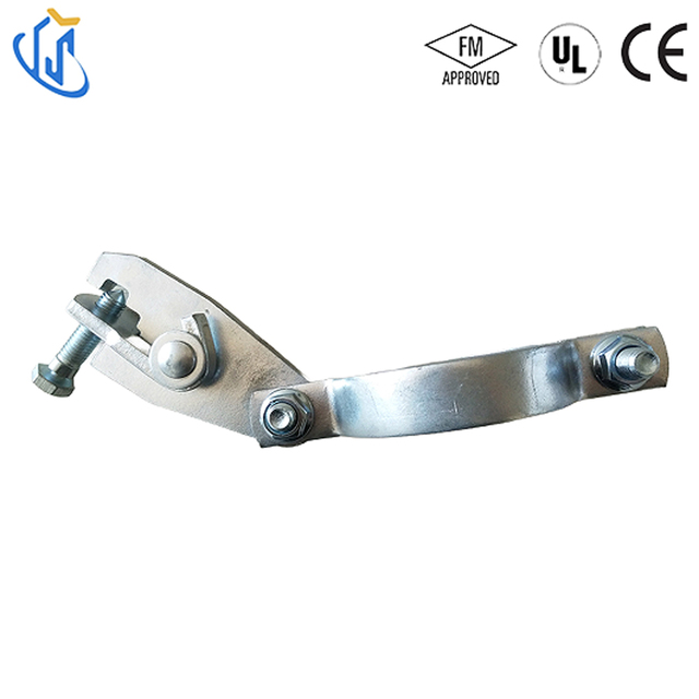 2 inch pipe clamp sizing and seismic bracing installation