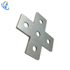 5-Hole Flat Plate for 90&deg; Channel Connection
