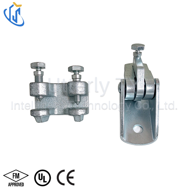 Seismic Sway Brace Pipe Hanger Attachment Bar Joist Adapter for HVAC Sprinkler