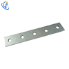 Multi-Finish Carbon Steel 5-Hole Flat Plate Bracket for Strut Channel