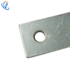 Multi-Finish Carbon Steel 5-Hole Flat Plate Bracket for Strut Channel