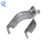 Electro-Galvanized Two-Piece Channel Mount Pipe Clamp