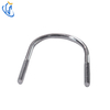 Zinc Plated Heavy Duty U-Bolt Pipe Anchor Clamp