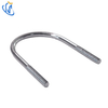 Zinc Plated Heavy Duty U-Bolt Pipe Anchor Clamp